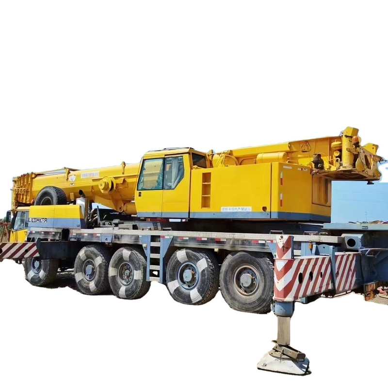 Cummins Motor Liebherr 160T Cranes de caminhão usados para construção