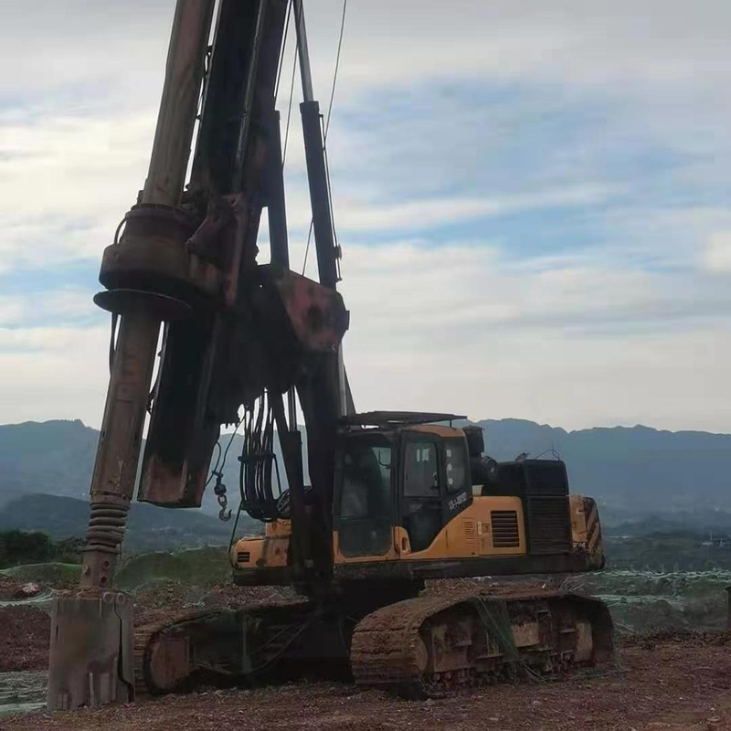 Rig de perfuração rotativa Soilmec SR-60 SR-65 SR-70 SR-80 SR-80C com profundidade de perfuração de 78m