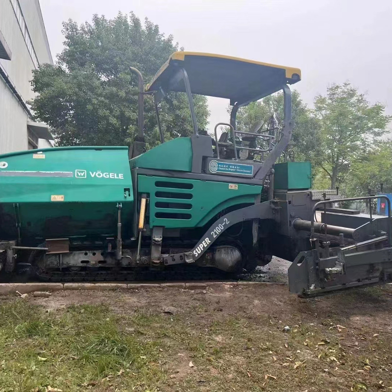 Espessura máxima do pavimento 1000 mm Pavimentador de asfalto usado VOGEL 1800-2 para velocidade de pavimentação 0-10 M/min