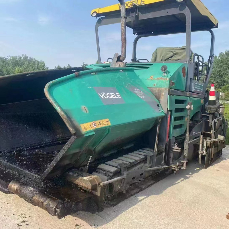 Top- e Huade bomba hidráulica Usado pavimentador de asfalto VOGEL 1800-2 Velocidade de pavimentação 0-10 M/min